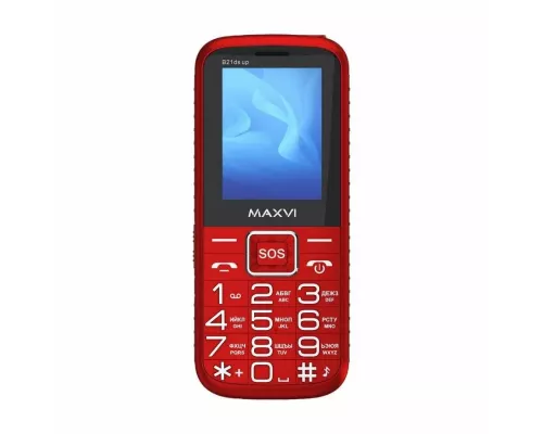 Мобильный телефон Maxvi B21ds up Red