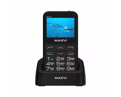 Мобильный телефон Maxvi B231ds Black