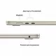 Ноутбук Apple MacBook Air 13 M3 16/256GB Starlight MC8J4 (USA)