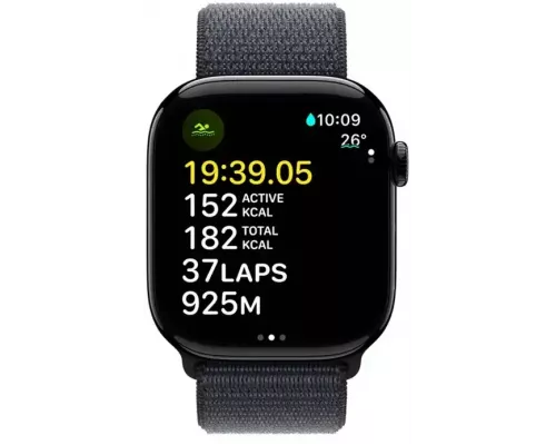 Смарт-часы Apple Watch S10 42mm Jet Black Loop (USA)