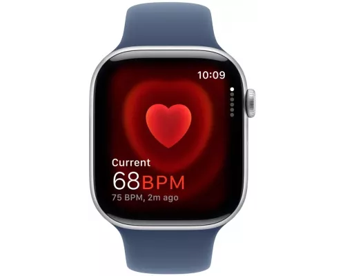 Смарт-часы Apple Watch S10 42mm Silver Denim M/L (USA)