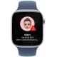 Смарт-часы Apple Watch S10 42mm Silver Denim S/M (USA)