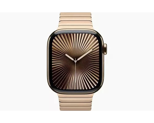 Смарт-часы Apple Watch S10 46mm Gold Titanium Gold Link Bracelet (MX183) (USA)