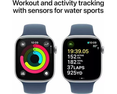 Смарт-часы Apple Watch S10 46mm Jet Black M/L (USA)