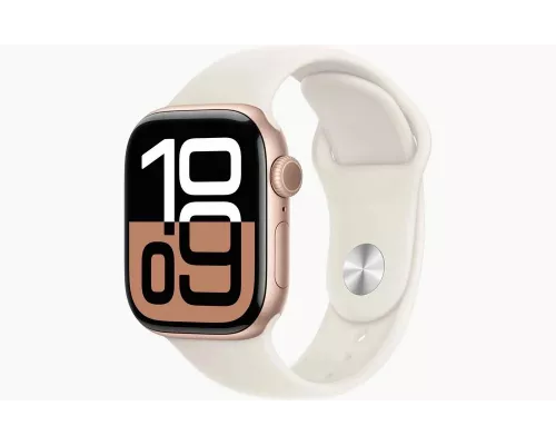 Смарт-часы Apple Watch S10 46mm Rose Gold Starlight S/M (USA)