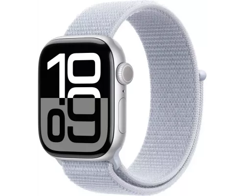 Смарт-часы Apple Watch S10 46mm Silver Blue Cloud Loop (USA)