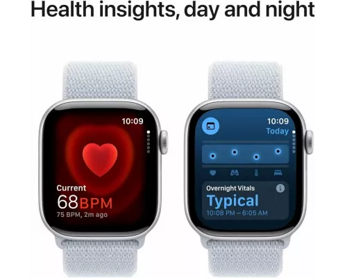 Смарт-часы Apple Watch S10 46mm Silver Blue Cloud Loop (USA)