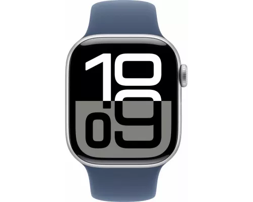 Смарт-часы Apple Watch S10 46mm Silver Denim M/L (USA)