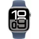 Смарт-часы Apple Watch S10 46mm Silver Denim S/M (USA)