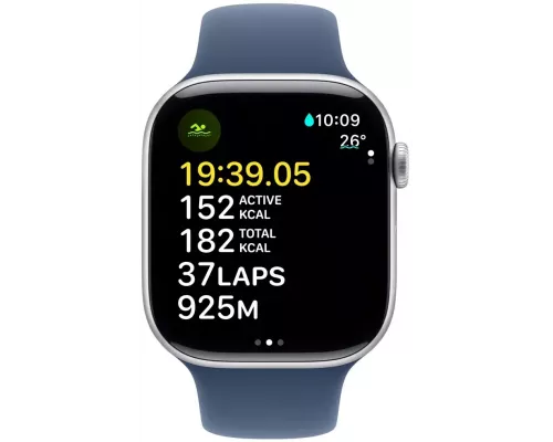 Смарт-часы Apple Watch S10 46mm Silver Denim S/M (USA)