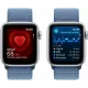 Смарт-часы Apple Watch SE2 40mm Silver Winter Blue Loop (USA)