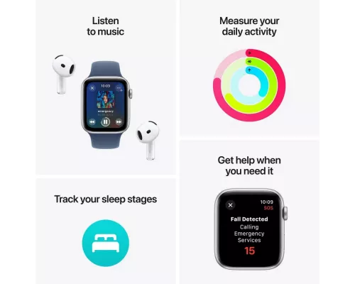 Смарт-часы Apple Watch SE2 40mm Starlight Lake Green Loop (USA)