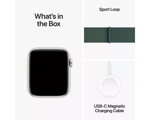 Смарт-часы Apple Watch SE2 44mm Starlight Lake Green Loop (USA)
