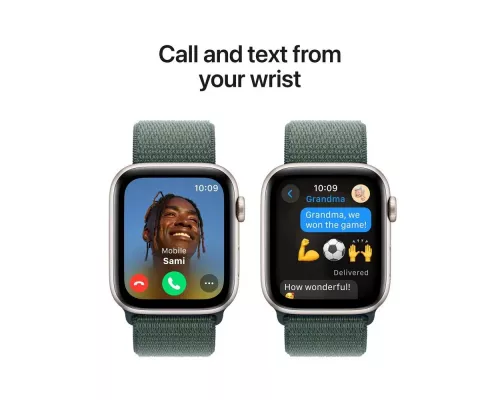 Смарт-часы Apple Watch SE2 44mm Starlight Lake Green Loop (USA)