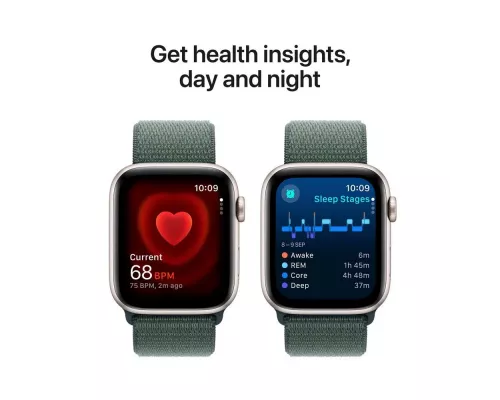 Смарт-часы Apple Watch SE2 44mm Starlight Lake Green Loop (USA)
