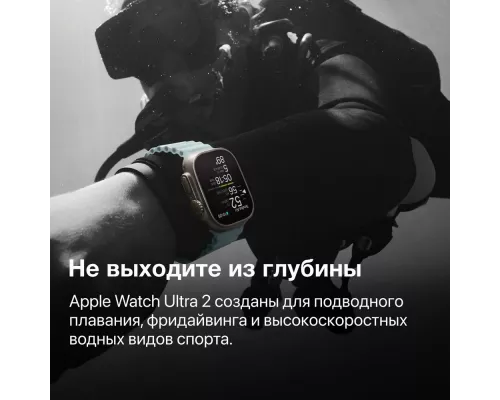 Смарт-часы Apple Watch Ultra 2 (2024) Black/Black Ocean Band (USA)