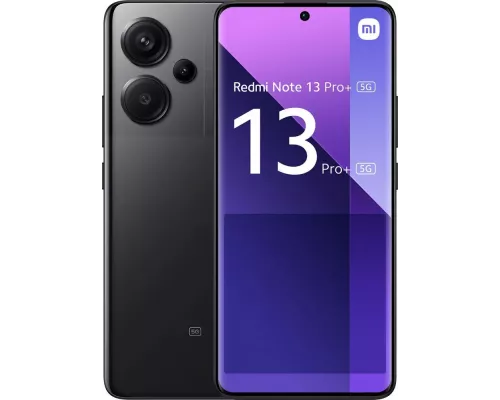 Смартфон Xiaomi Redmi Note 13 Pro+ 5G 8/256GB Midnight Black RU