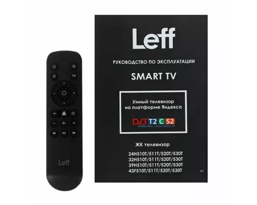 Телевизор LEFF 32H580T черный