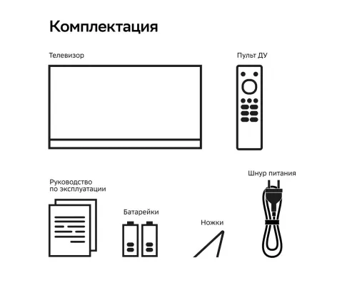 Телевизор SBER SDX 32F2139 черный
