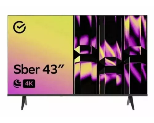 Телевизор SBER SDX 43U4124 черный
