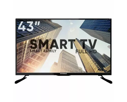 Телевизор Soundmax SM-LED43M02S черный