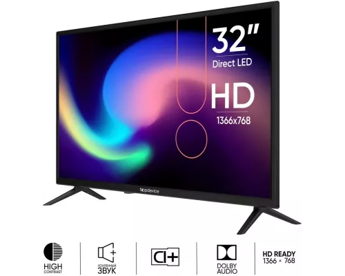 Телевизор Topdevice TDTV32BN02H_BK черный