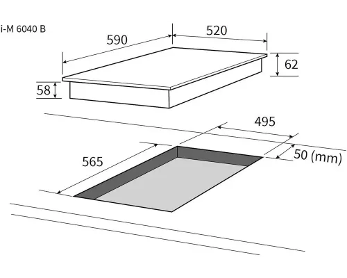 Варочная поверхность NORDFROST i-M 6040 B