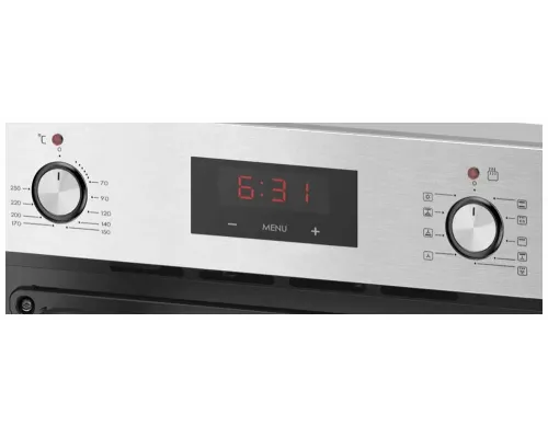 Духовой шкаф Darina 1U5 BDE 112 708 X5 серебристый