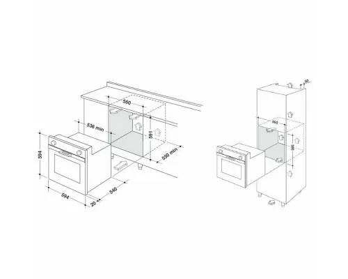 Духовой шкаф DeLonghi DEO 755 BB MARTINA