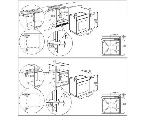 Духовой шкаф Electrolux EOF4P74X нержавеющая сталь