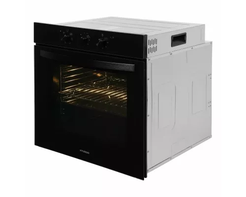 Духовой шкаф Hyundai HEO 6634 BG черное стекло