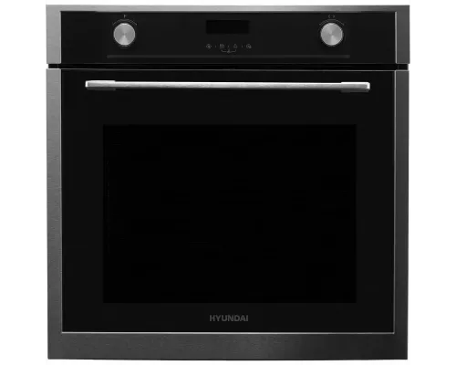 Духовой шкаф Hyundai HEO 6772 IX черный