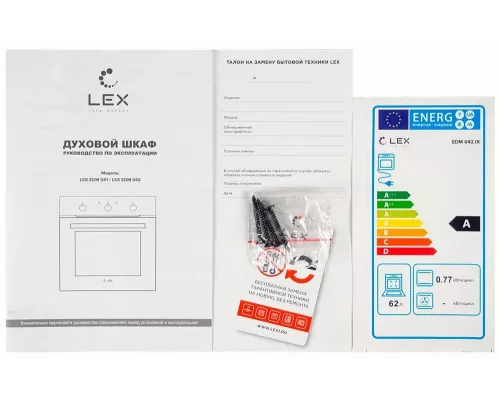 Духовой шкаф LEX EDM 042 IX