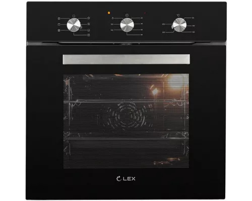 Духовой шкаф LEX EDM 073 BL черный