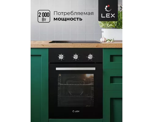 Духовой шкаф LEX EDM 4570 BL