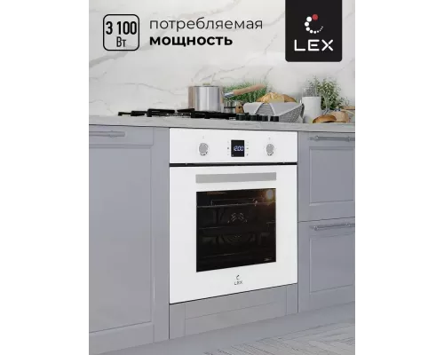 Духовой шкаф LEX EDP 094 WH