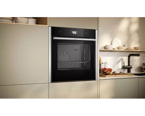 Духовой шкаф NEFF B64CS31N0 черный/нержавеющая сталь