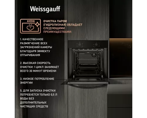 Духовой шкаф Weissgauff EOV 166 LB