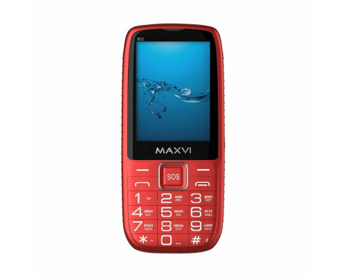 Мобильный телефон Maxvi B32 red