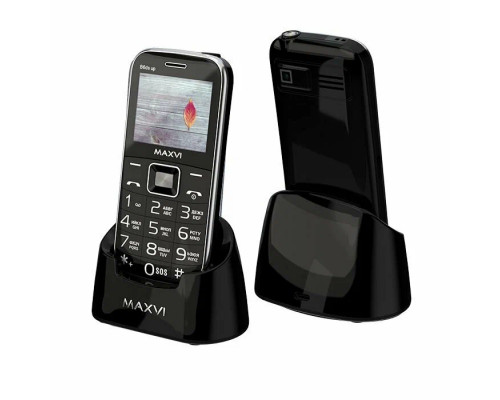 Мобильный телефон Maxvi B6ds up black