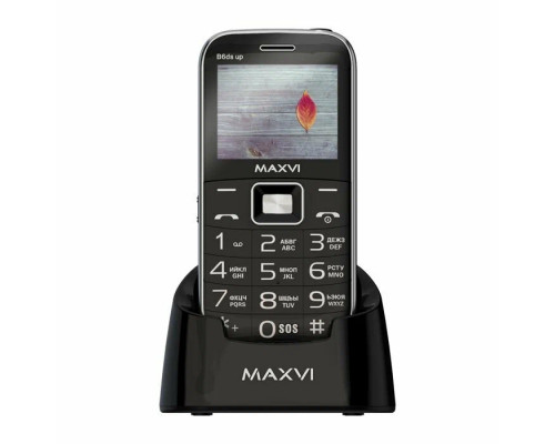 Мобильный телефон Maxvi B6ds up black