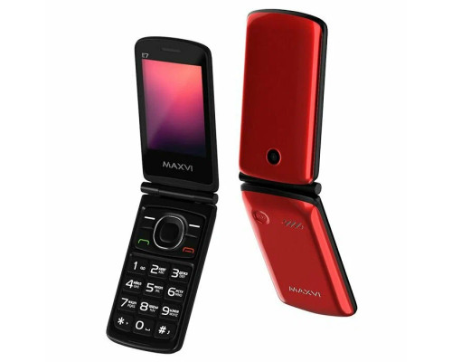 Мобильный телефон Maxvi E7 red