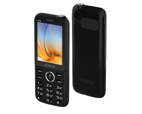 Мобильный телефон Maxvi K18 black