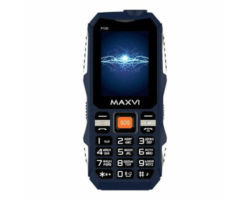 Мобильный телефон Maxvi P100 Blue