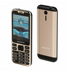 Мобильный телефон Maxvi X10 Metallic gold