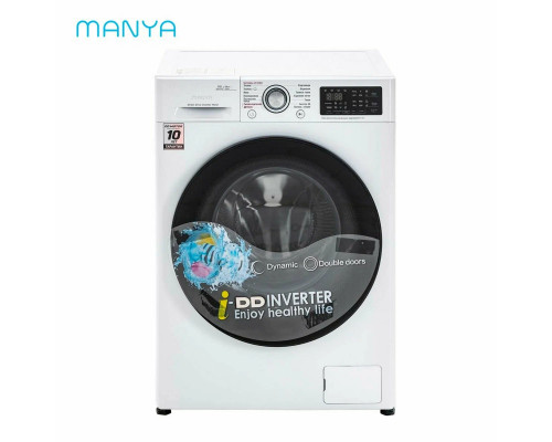 Стиральная машина Manya M1272WBLZ белый\черный