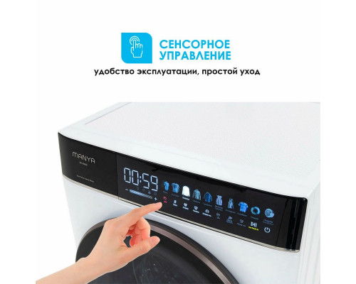 Стиральная машина Manya M1409W белый\черный Стиральная машина Manya M1409W белый\черный