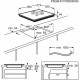 Варочная поверхность Electrolux EIV654 черный