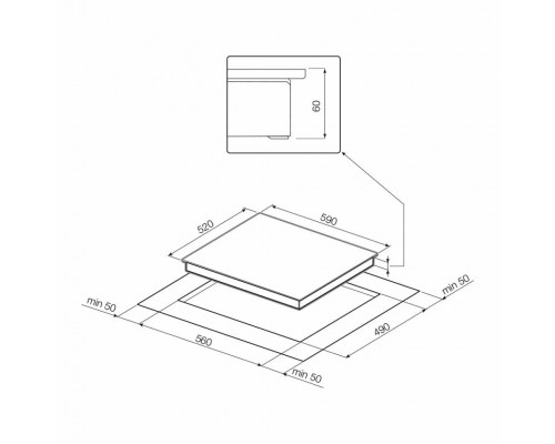 Варочная поверхность Graude IK 60.1 KS