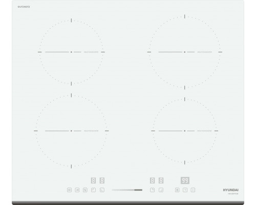 Варочная поверхность Hyundai HHI 6752 WG белый